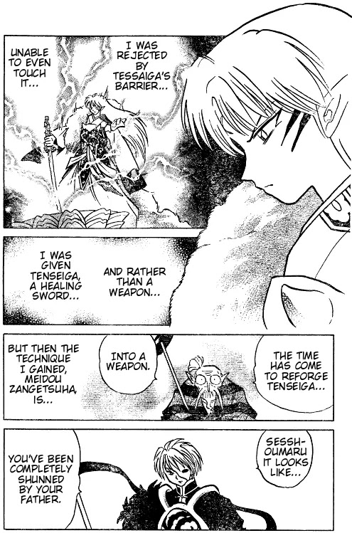 InuYasha Chapter 491 page 10 - Chapter 491: Tessaiga and Tenseiga