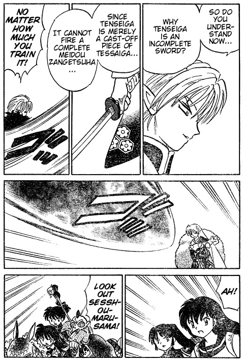 InuYasha Chapter 491 page 11 - Chapter 491: Tessaiga and Tenseiga