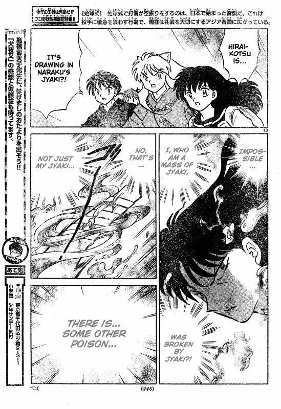 InuYasha Chapter 498 page 14 - Chapter 498: Reborn Hiraikotsu