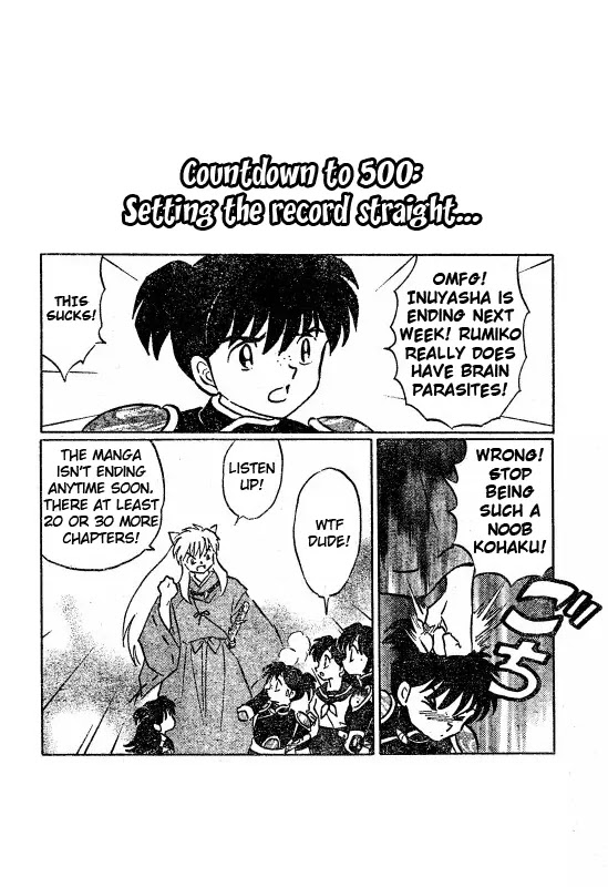 InuYasha Chapter 499 page 1 - Chapter 499: Fragment of the Monster