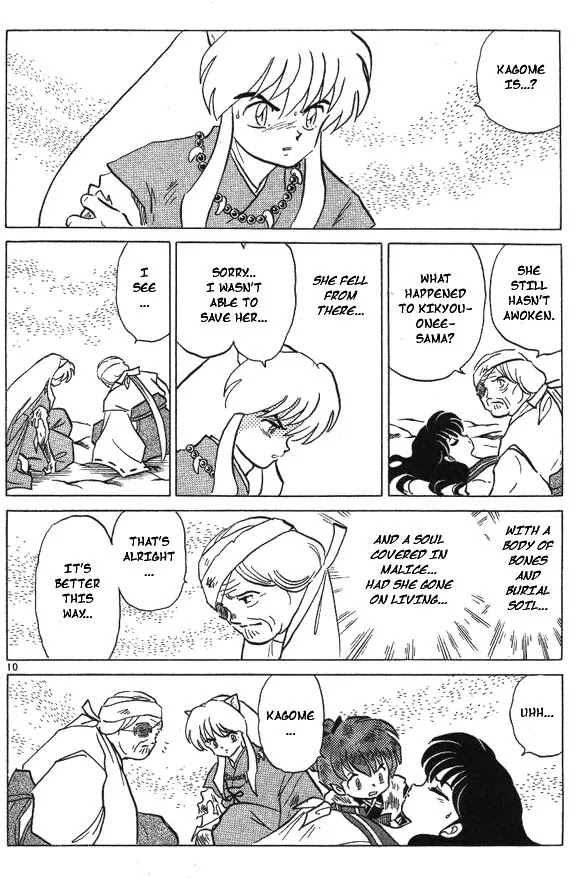InuYasha Chapter 50 page 10 - Chapter 50: The Torn-Away Soul