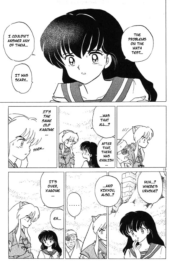InuYasha Chapter 50 page 13 - Chapter 50: The Torn-Away Soul