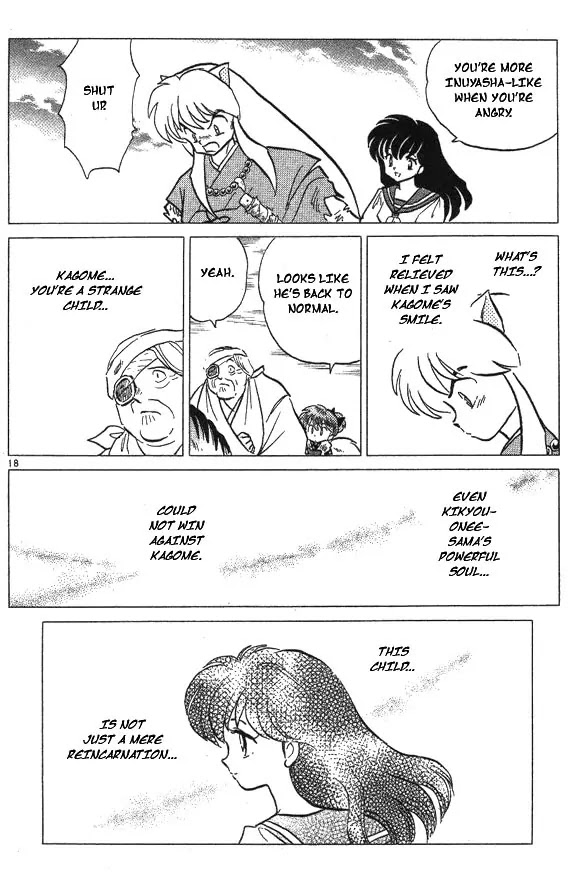 InuYasha Chapter 50 page 18 - Chapter 50: The Torn-Away Soul