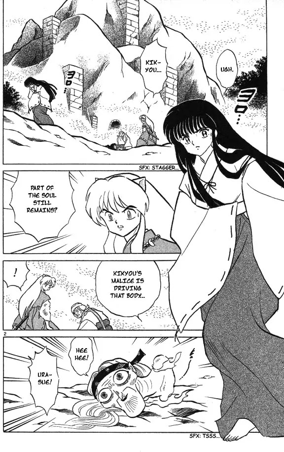 InuYasha Chapter 50 page 2 - Chapter 50: The Torn-Away Soul