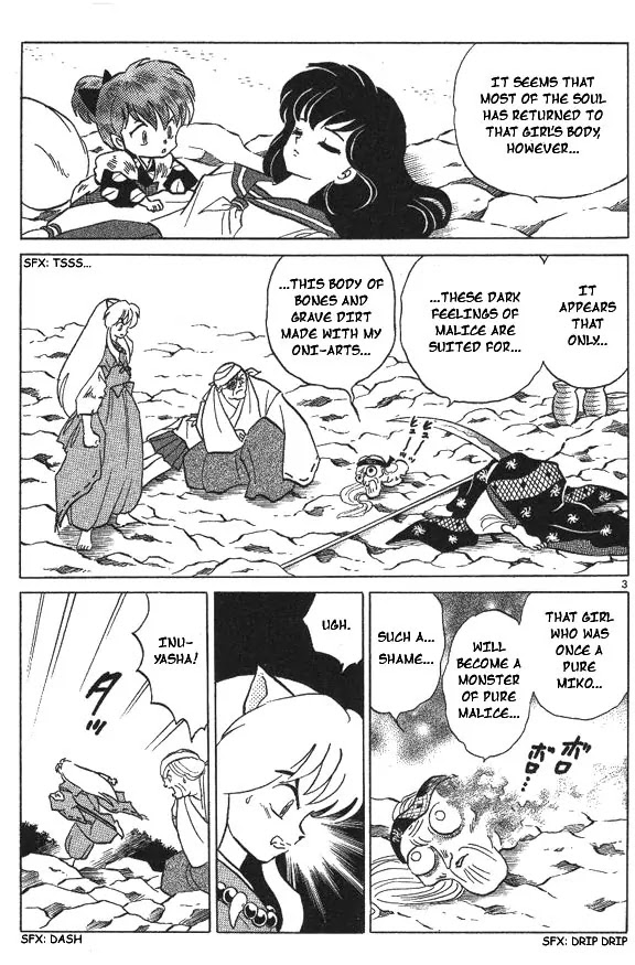 InuYasha Chapter 50 page 3 - Chapter 50: The Torn-Away Soul