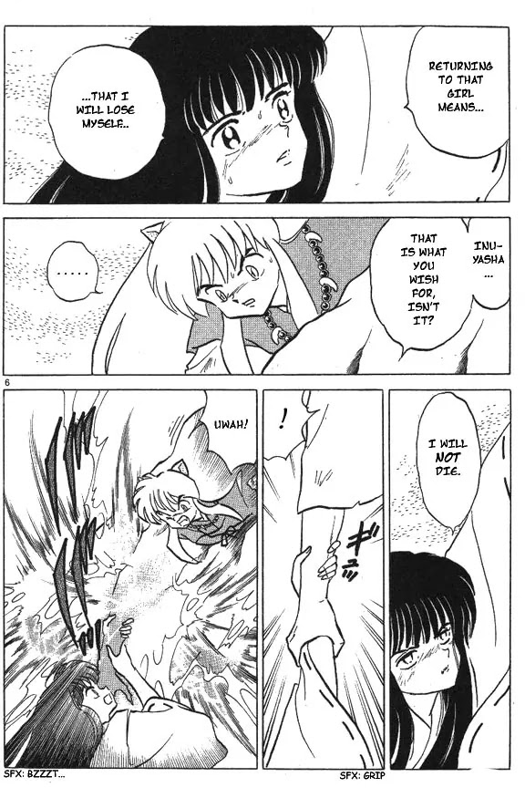 InuYasha Chapter 50 page 6 - Chapter 50: The Torn-Away Soul