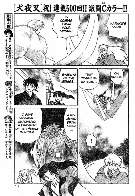 InuYasha Chapter 500 page 9 - Chapter 500: The Successor