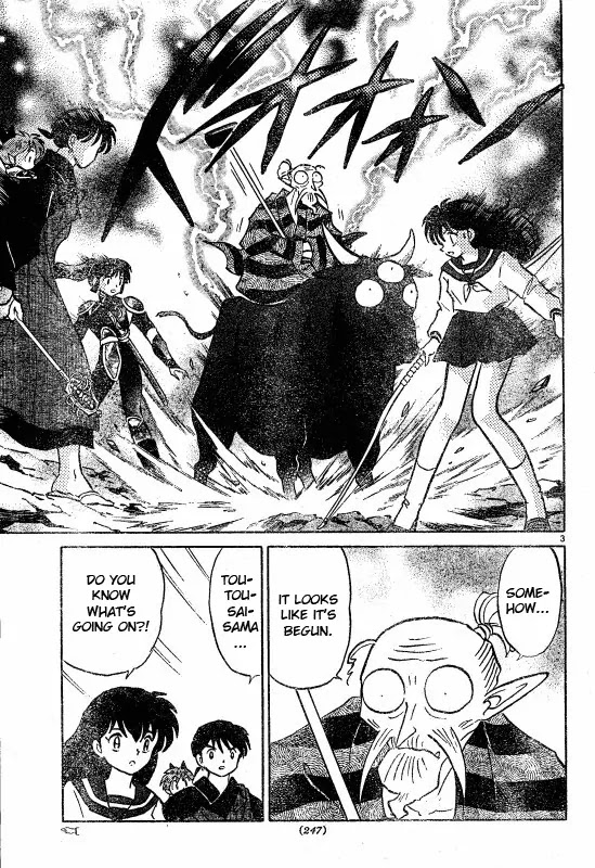 InuYasha Chapter 503 page 4 - Chapter 503: Black Blade
