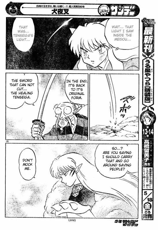 InuYasha Chapter 504 page 16 - Chapter 504: Meido Light