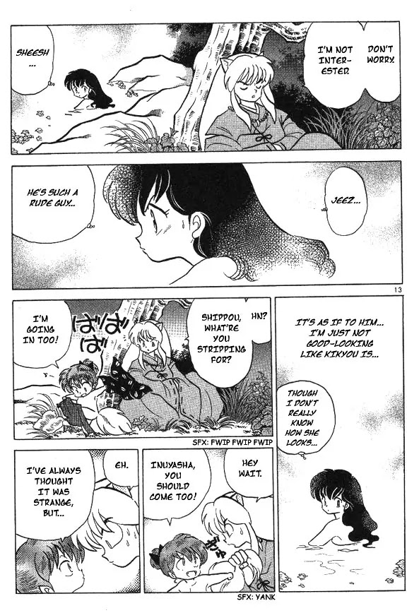 InuYasha Chapter 51 page 13 - Chapter 51: The Delinquent Priest