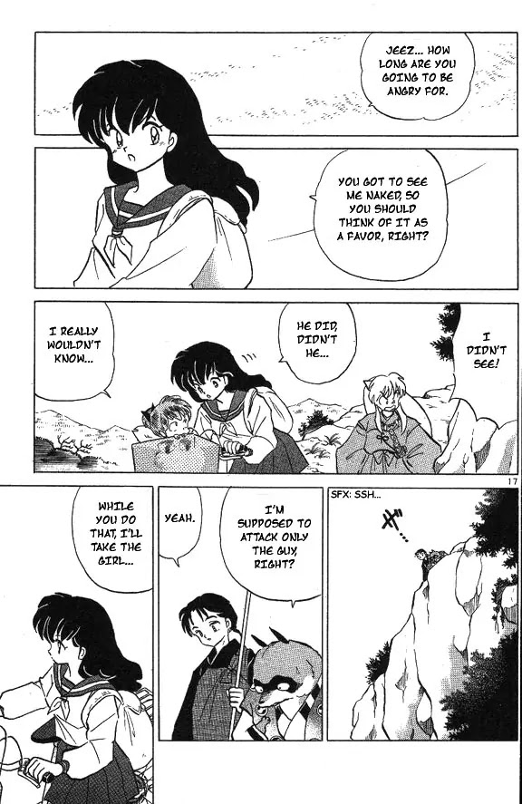 InuYasha Chapter 51 page 17 - Chapter 51: The Delinquent Priest