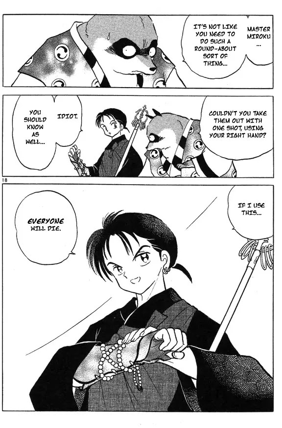 InuYasha Chapter 51 page 18 - Chapter 51: The Delinquent Priest