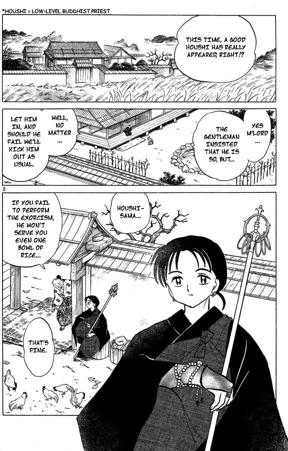 InuYasha Chapter 51 page 2 - Chapter 51: The Delinquent Priest