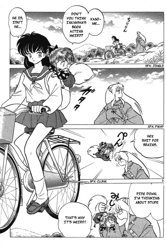 InuYasha Chapter 51 page 9 - Chapter 51: The Delinquent Priest