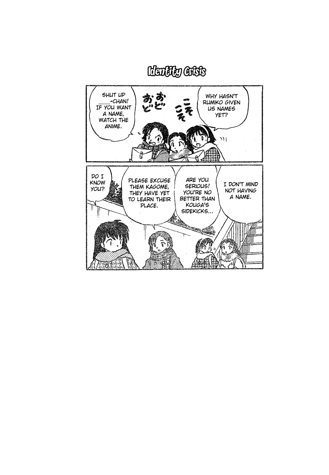 InuYasha Chapter 512 page 1 - Chapter 512: A Right Wish