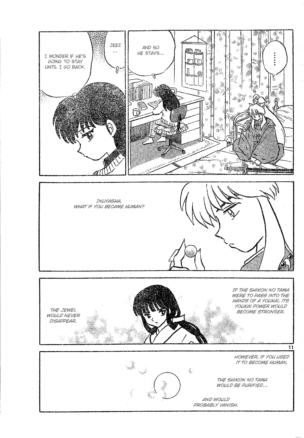 InuYasha Chapter 512 page 12 - Chapter 512: A Right Wish