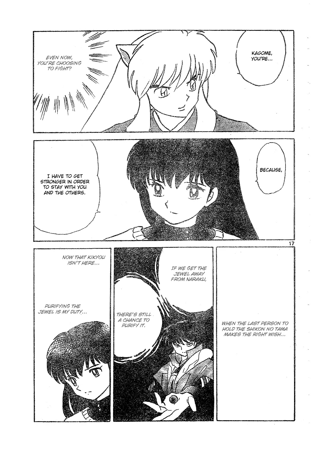 InuYasha Chapter 512 page 18 - Chapter 512: A Right Wish