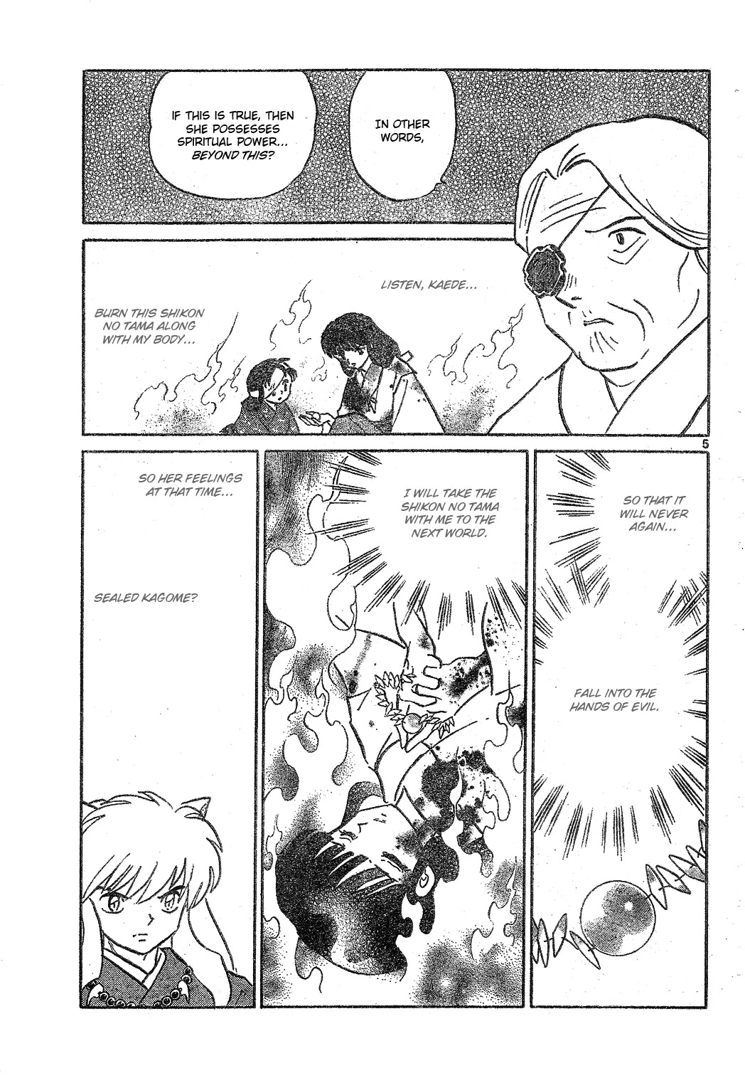 InuYasha Chapter 512 page 6 - Chapter 512: A Right Wish