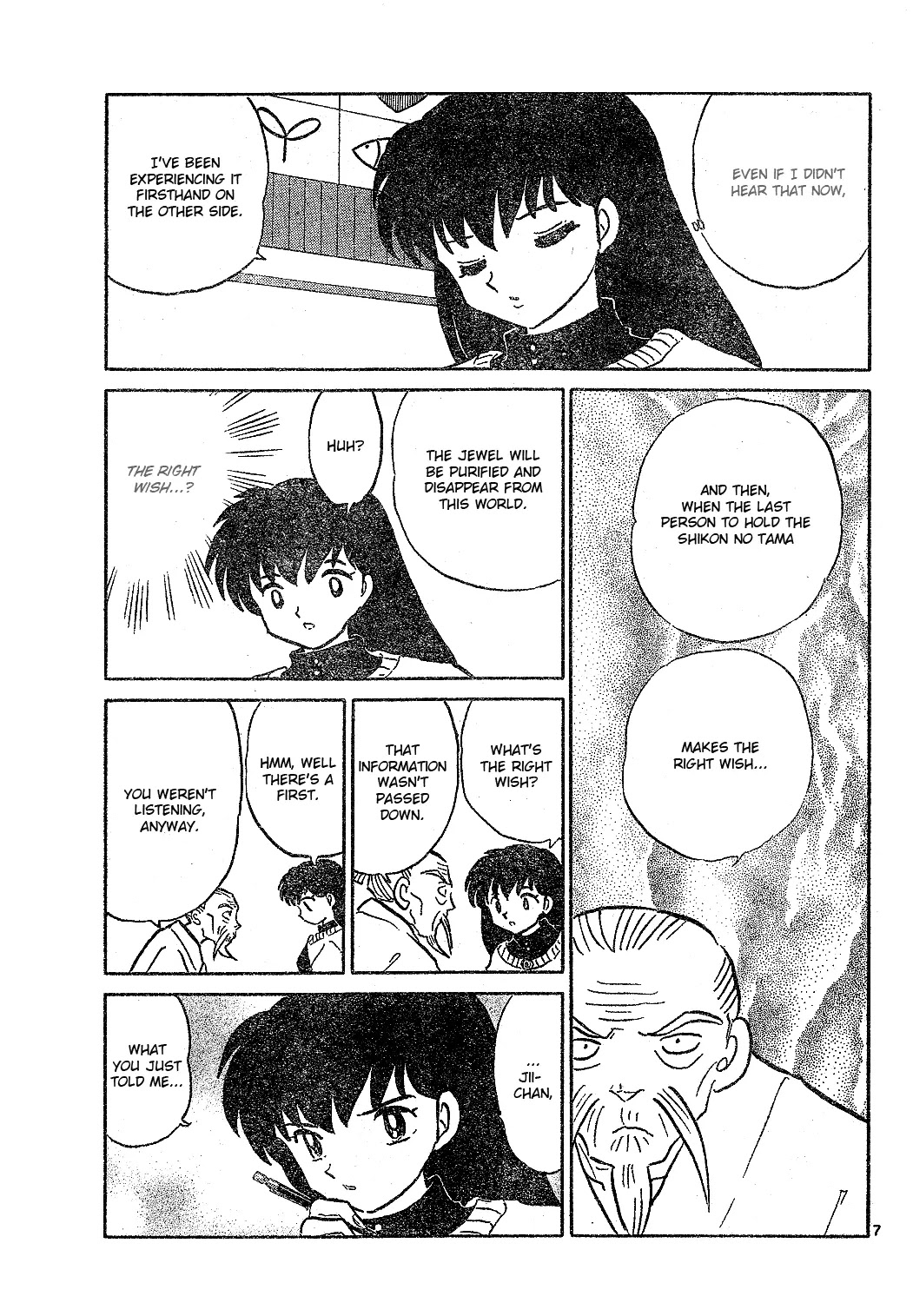 InuYasha Chapter 512 page 8 - Chapter 512: A Right Wish