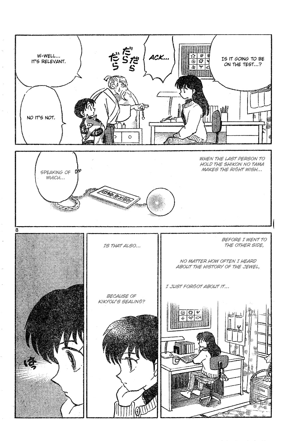 InuYasha Chapter 512 page 9 - Chapter 512: A Right Wish