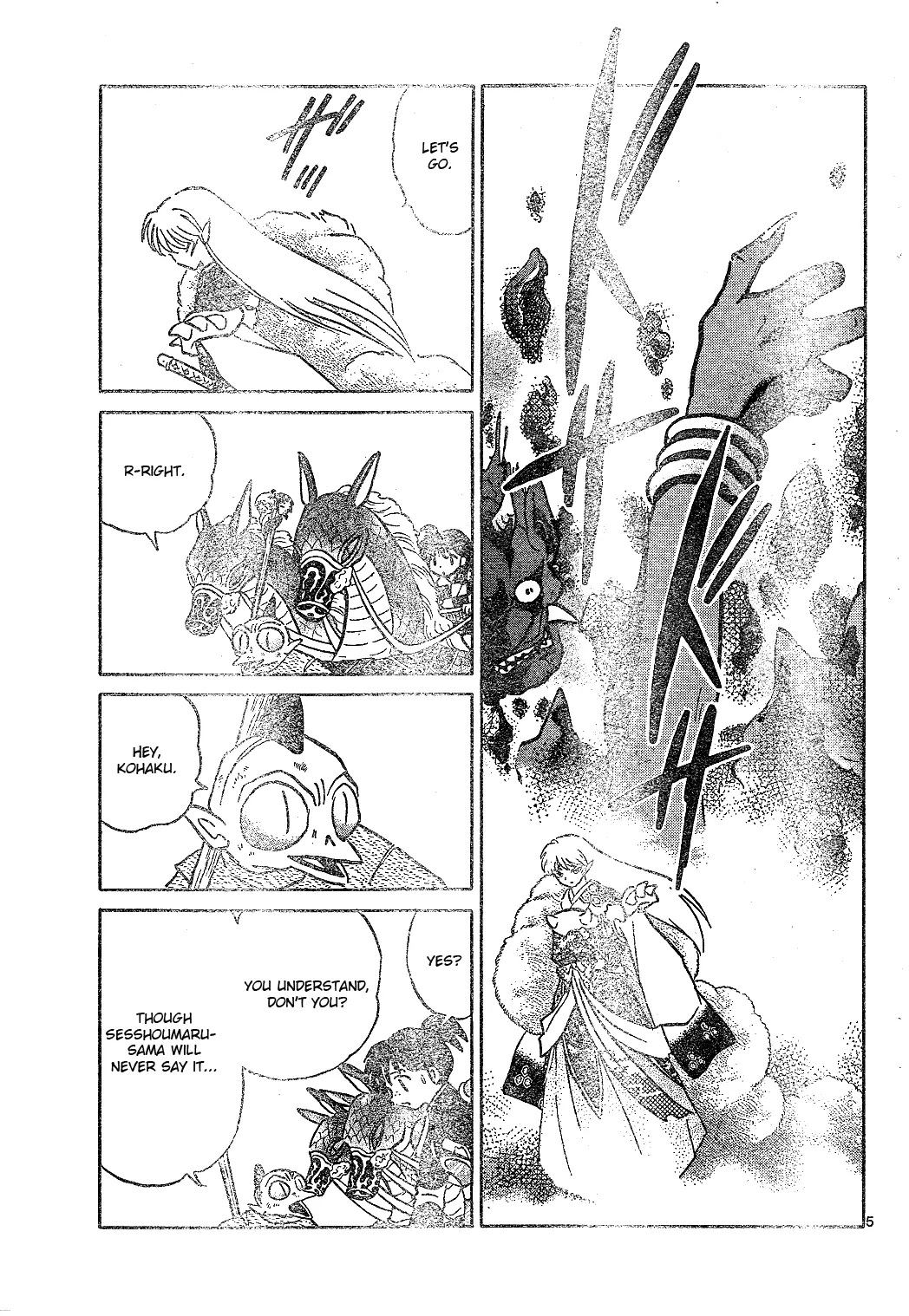 InuYasha Chapter 513 page 6 - Chapter 513: The Jewel's Dark Will
