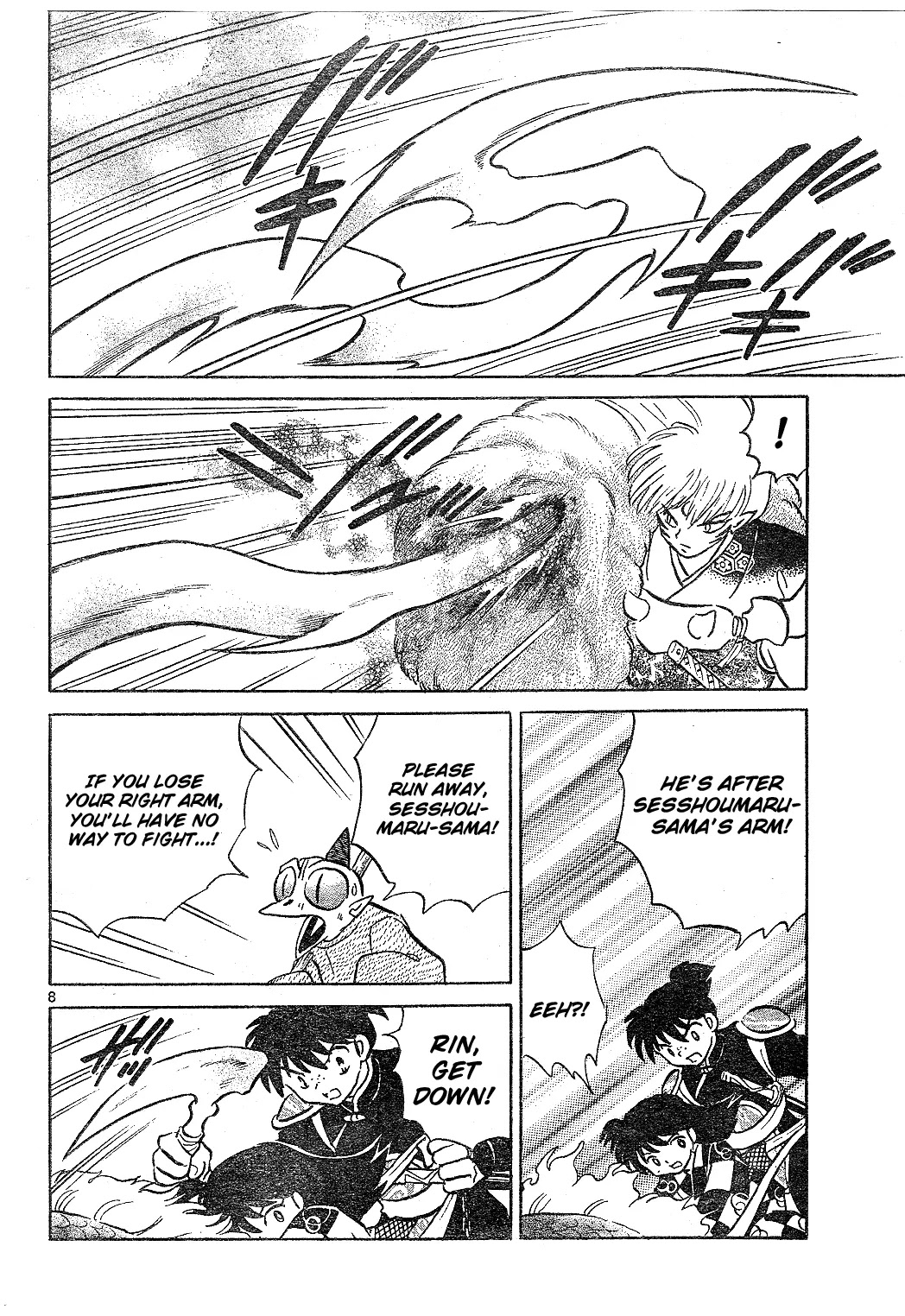 InuYasha Chapter 514 page 9 - Chapter 514: Crisis
