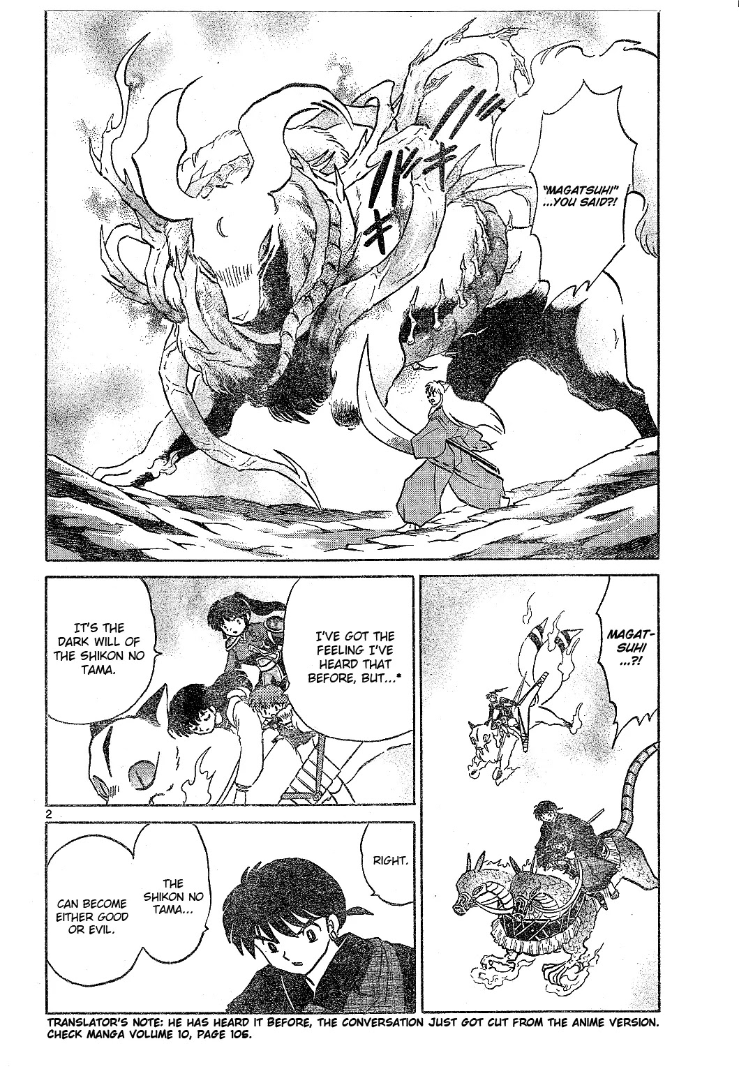 InuYasha Chapter 516 page 3 - Chapter 516: Magatsuhi