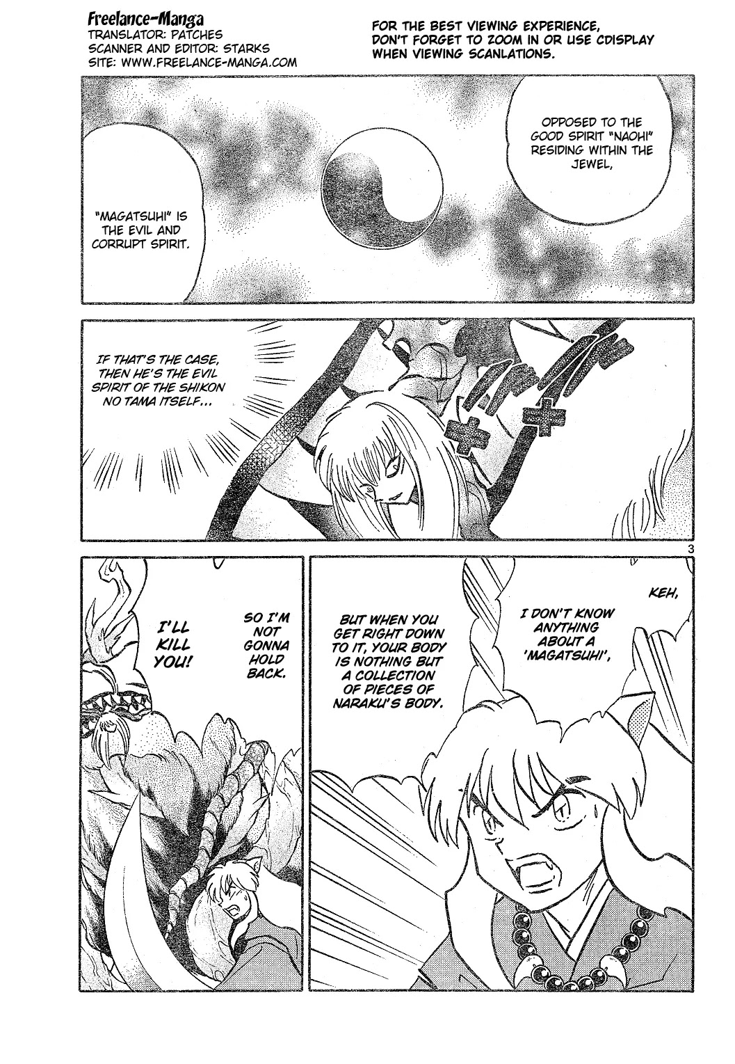InuYasha Chapter 516 page 4 - Chapter 516: Magatsuhi