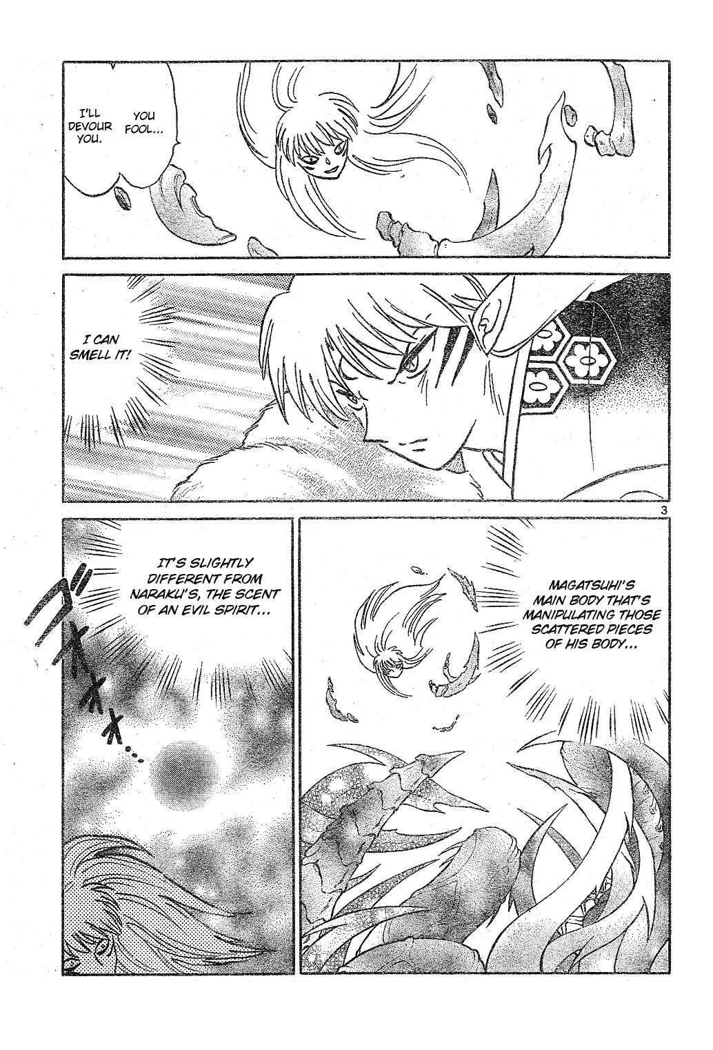 InuYasha Chapter 517 page 4 - Chapter 517: Magatsuhi's Main Body