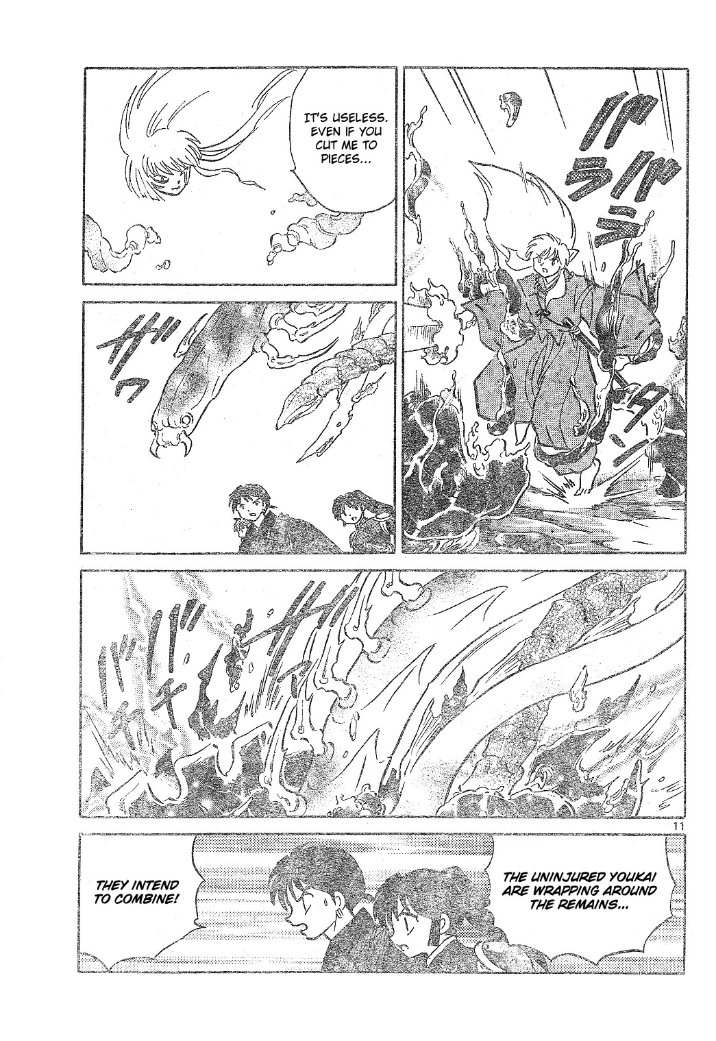 InuYasha Chapter 518 page 10 - Chapter 518: Bakusaiga