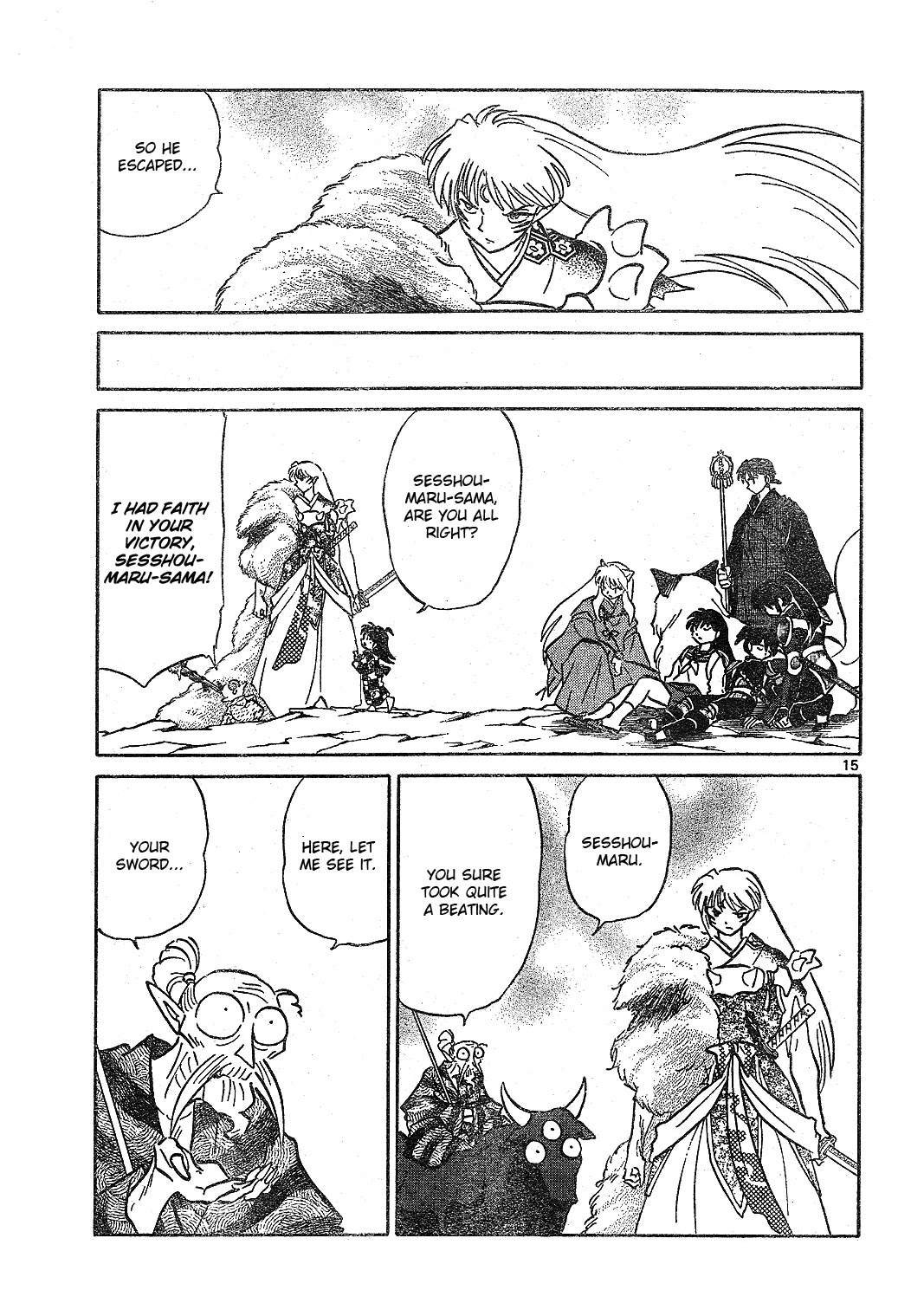 InuYasha Chapter 518 page 14 - Chapter 518: Bakusaiga