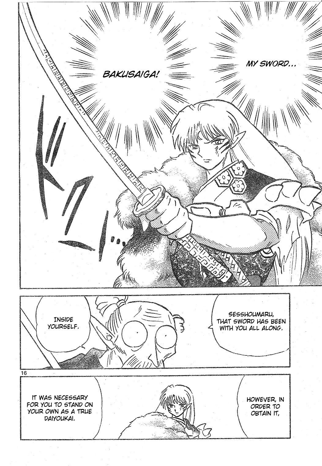 InuYasha Chapter 518 page 15 - Chapter 518: Bakusaiga