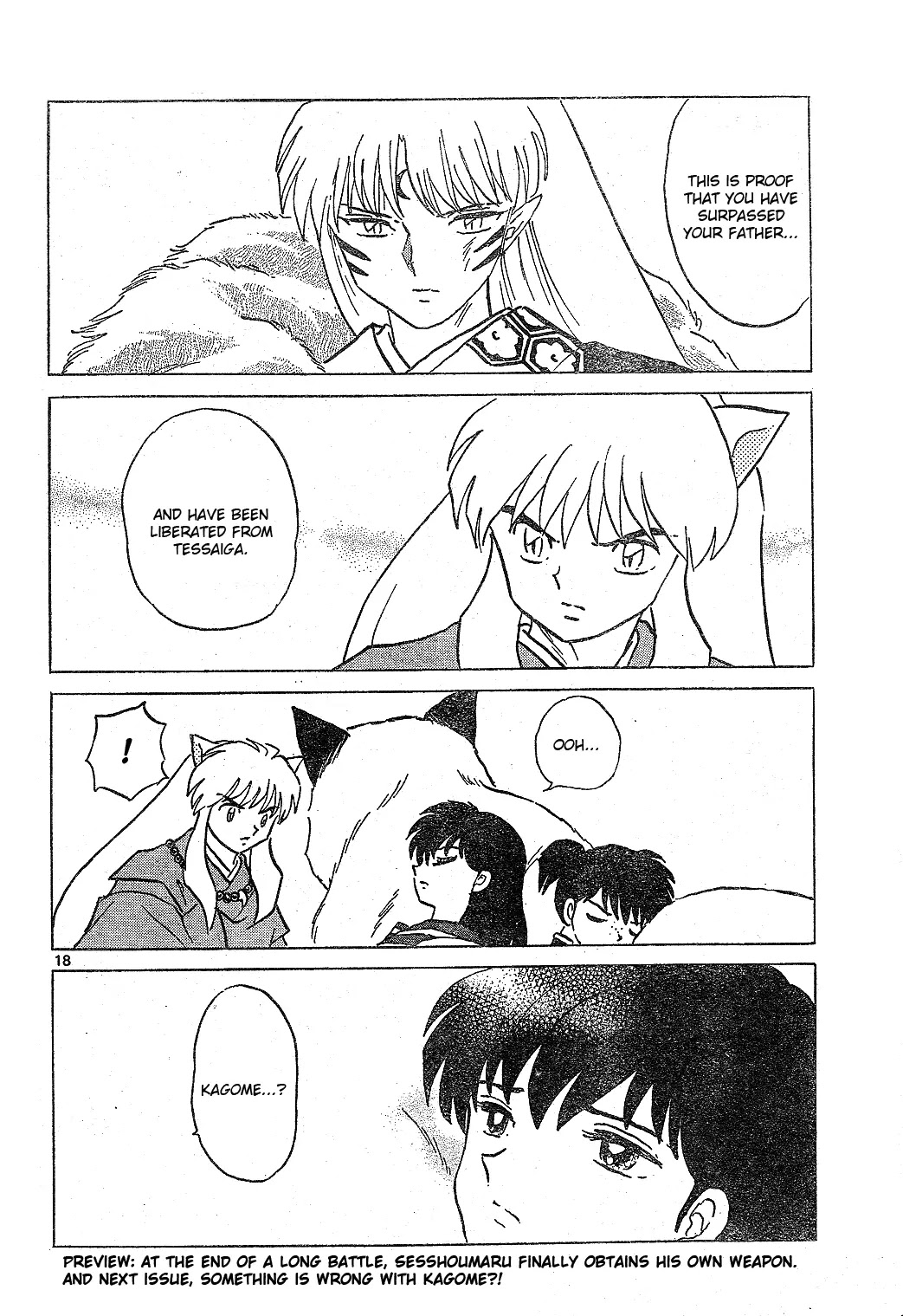 InuYasha Chapter 518 page 17 - Chapter 518: Bakusaiga