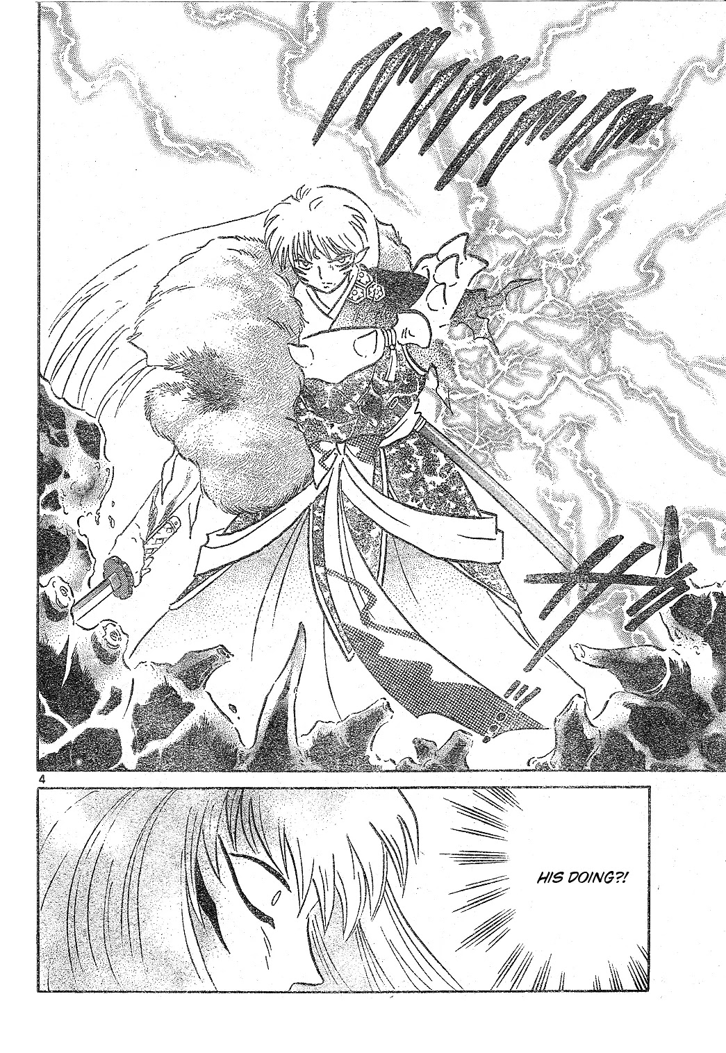 InuYasha Chapter 518 page 4 - Chapter 518: Bakusaiga