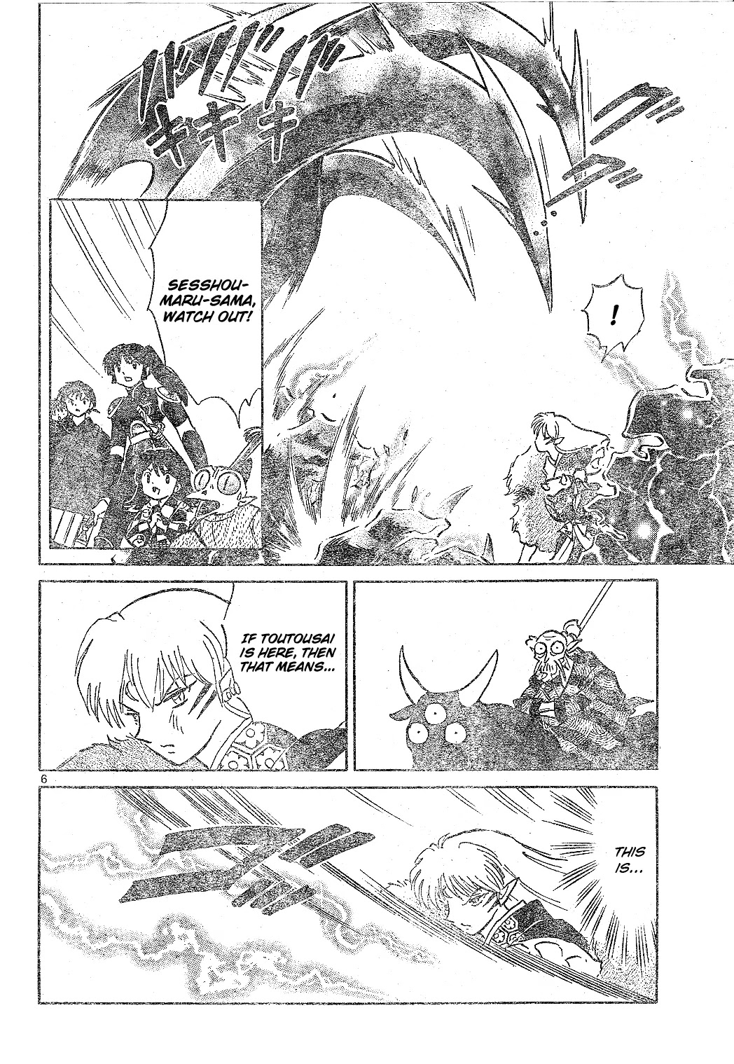 InuYasha Chapter 518 page 6 - Chapter 518: Bakusaiga