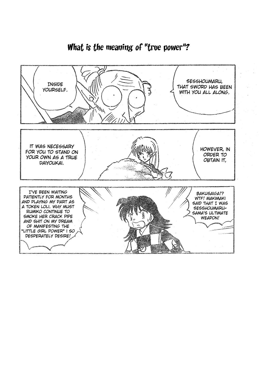 InuYasha Chapter 519 page 1 - Chapter 519: Magatsuhi's Shadow