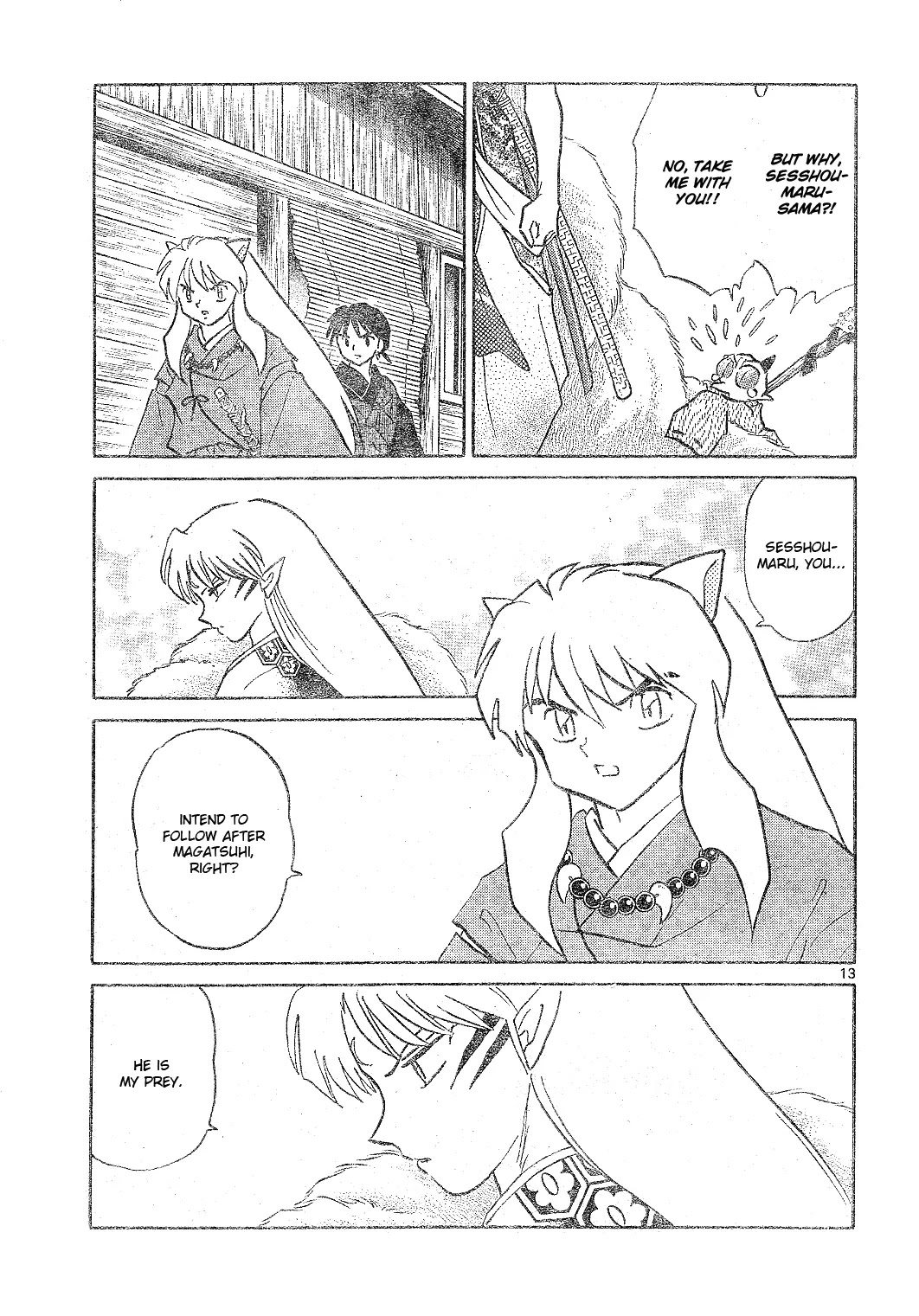 InuYasha Chapter 519 page 14 - Chapter 519: Magatsuhi's Shadow
