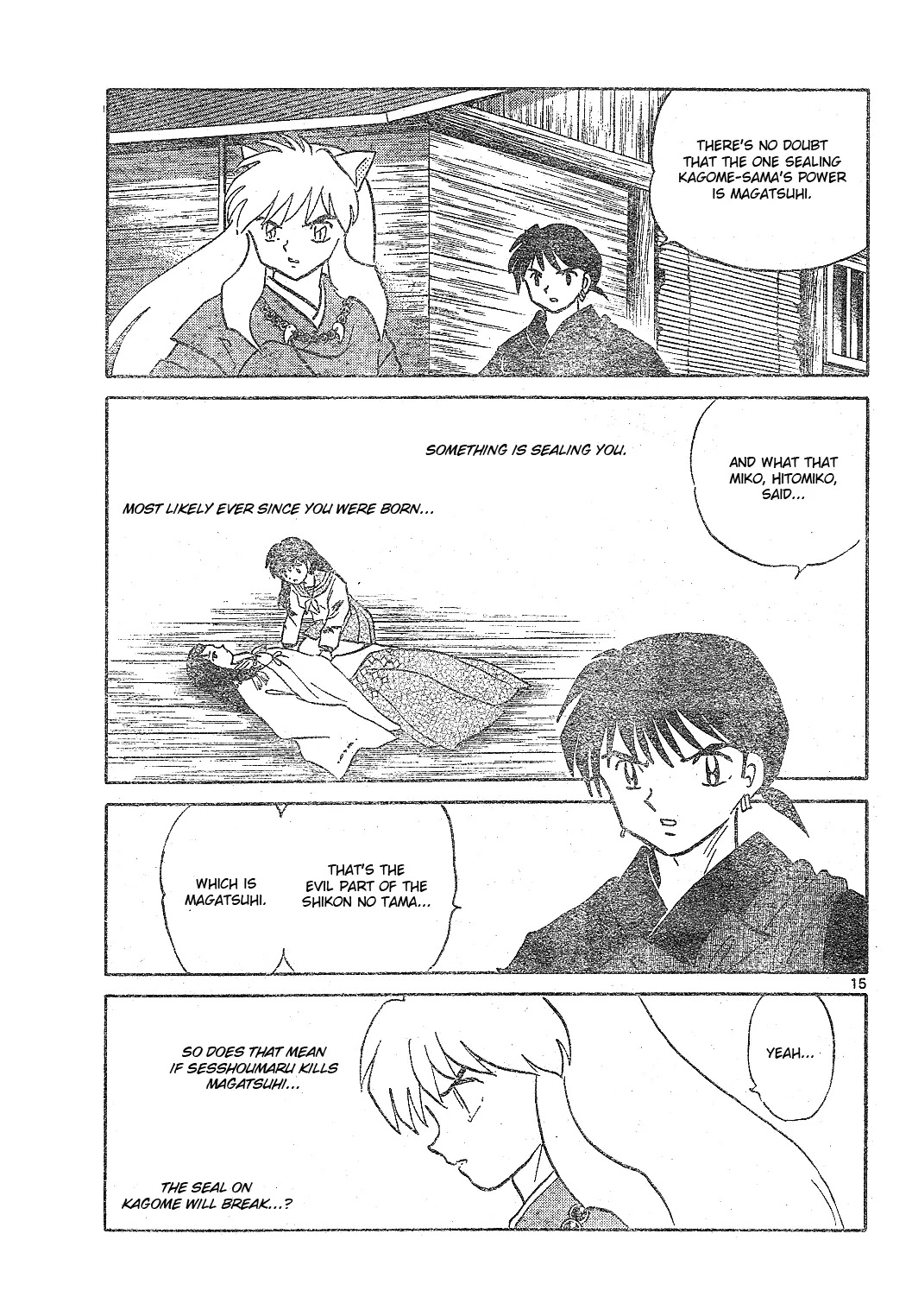 InuYasha Chapter 519 page 16 - Chapter 519: Magatsuhi's Shadow