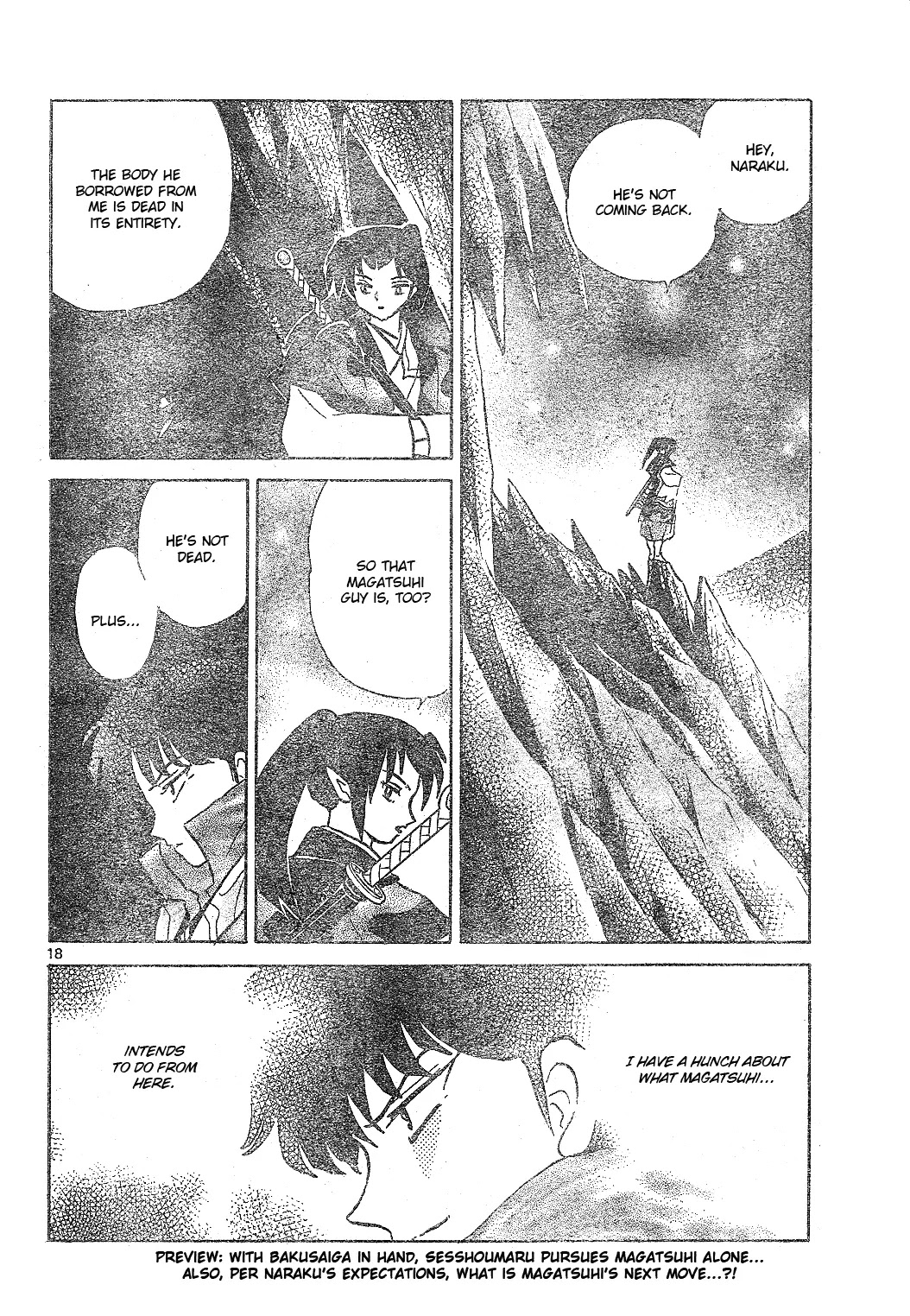 InuYasha Chapter 519 page 19 - Chapter 519: Magatsuhi's Shadow