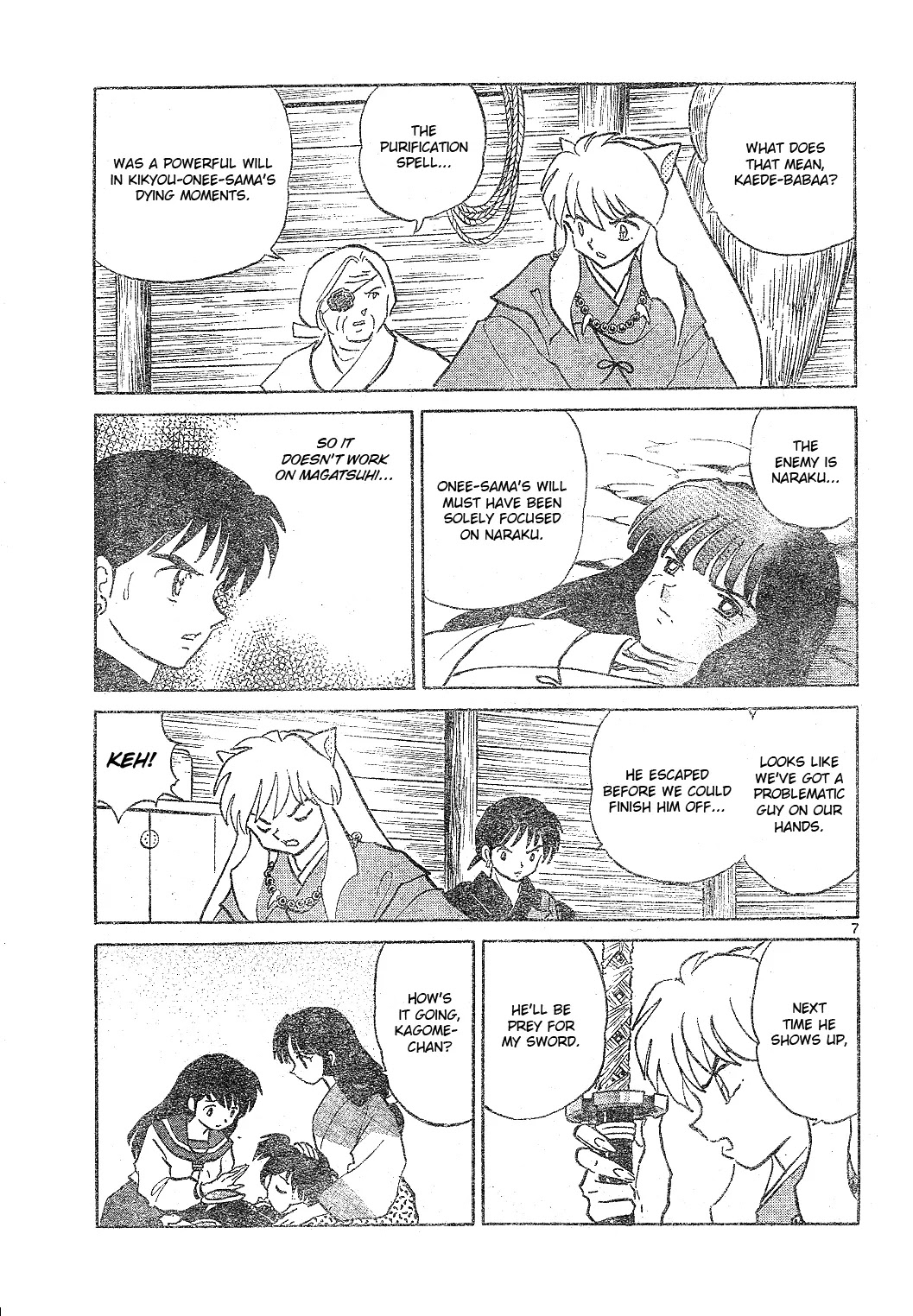 InuYasha Chapter 519 page 8 - Chapter 519: Magatsuhi's Shadow