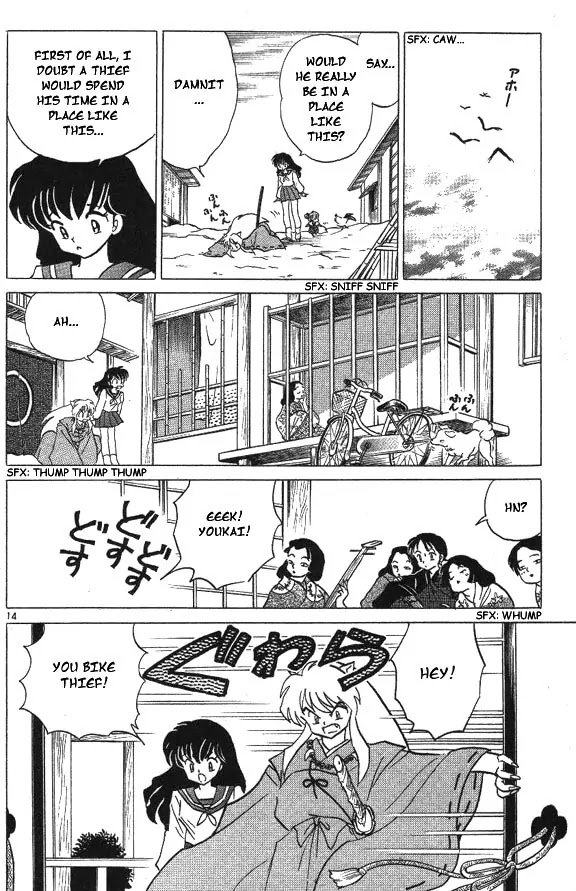 InuYasha Chapter 52 page 14 - Chapter 52: Jewel Thief