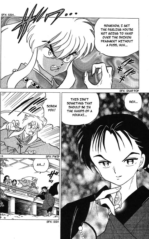 InuYasha Chapter 52 page 16 - Chapter 52: Jewel Thief