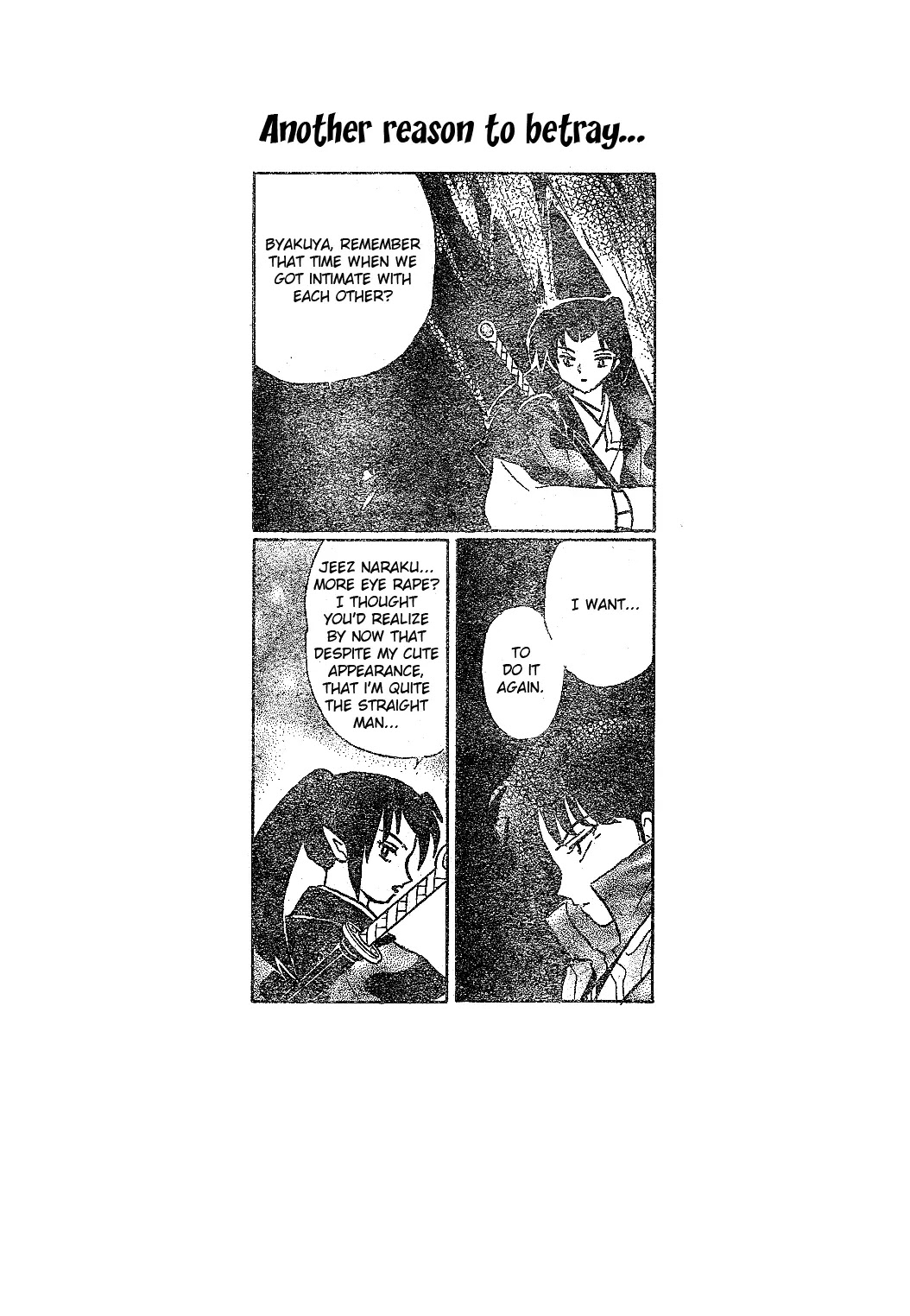 InuYasha Chapter 520 page 1 - Chapter 520: An Important Event in Life