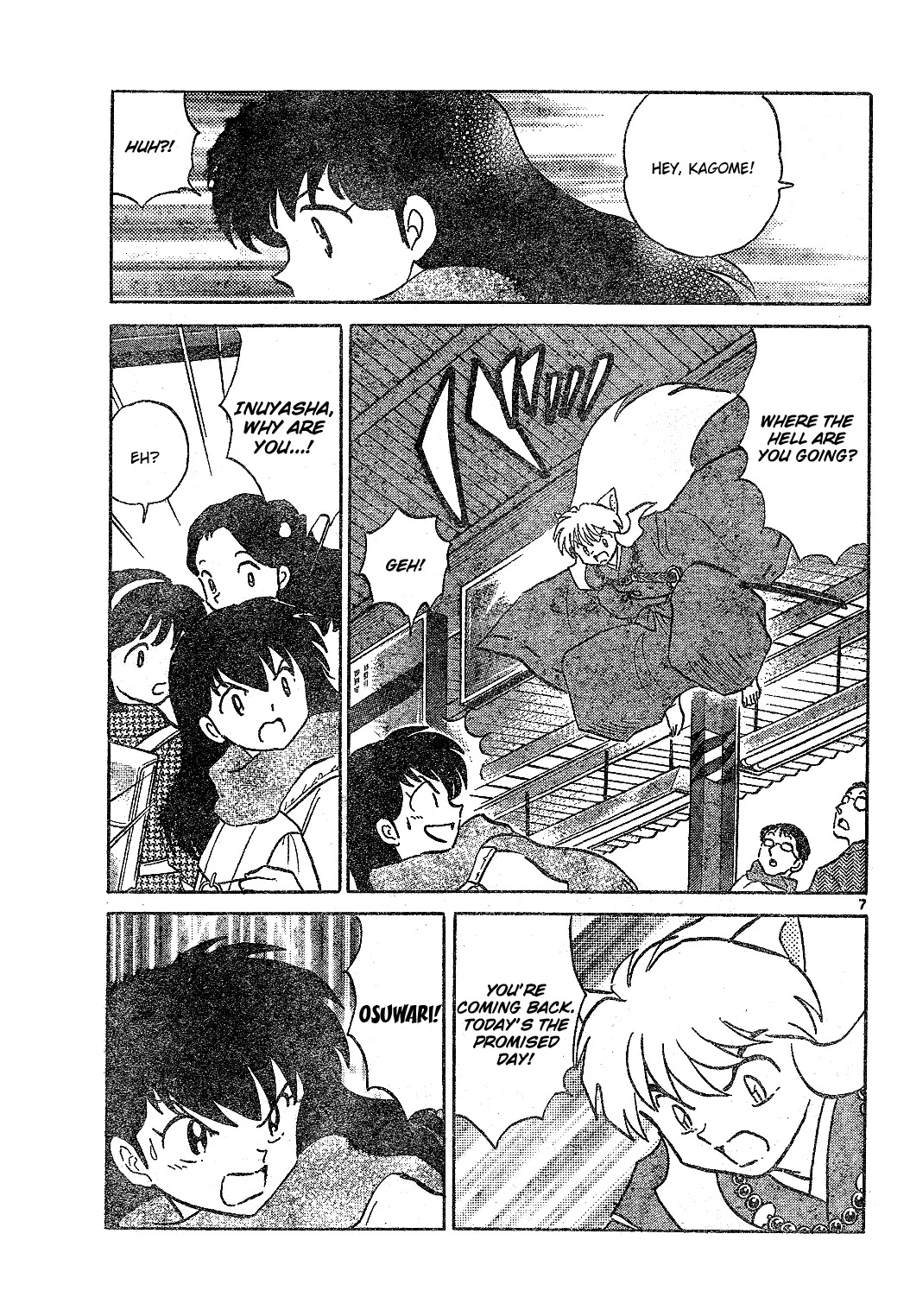 InuYasha Chapter 520 page 8 - Chapter 520: An Important Event in Life