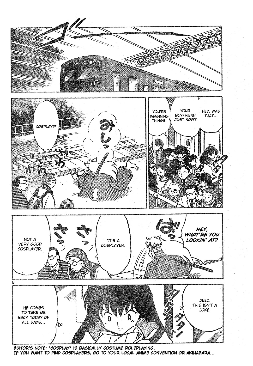 InuYasha Chapter 520 page 9 - Chapter 520: An Important Event in Life