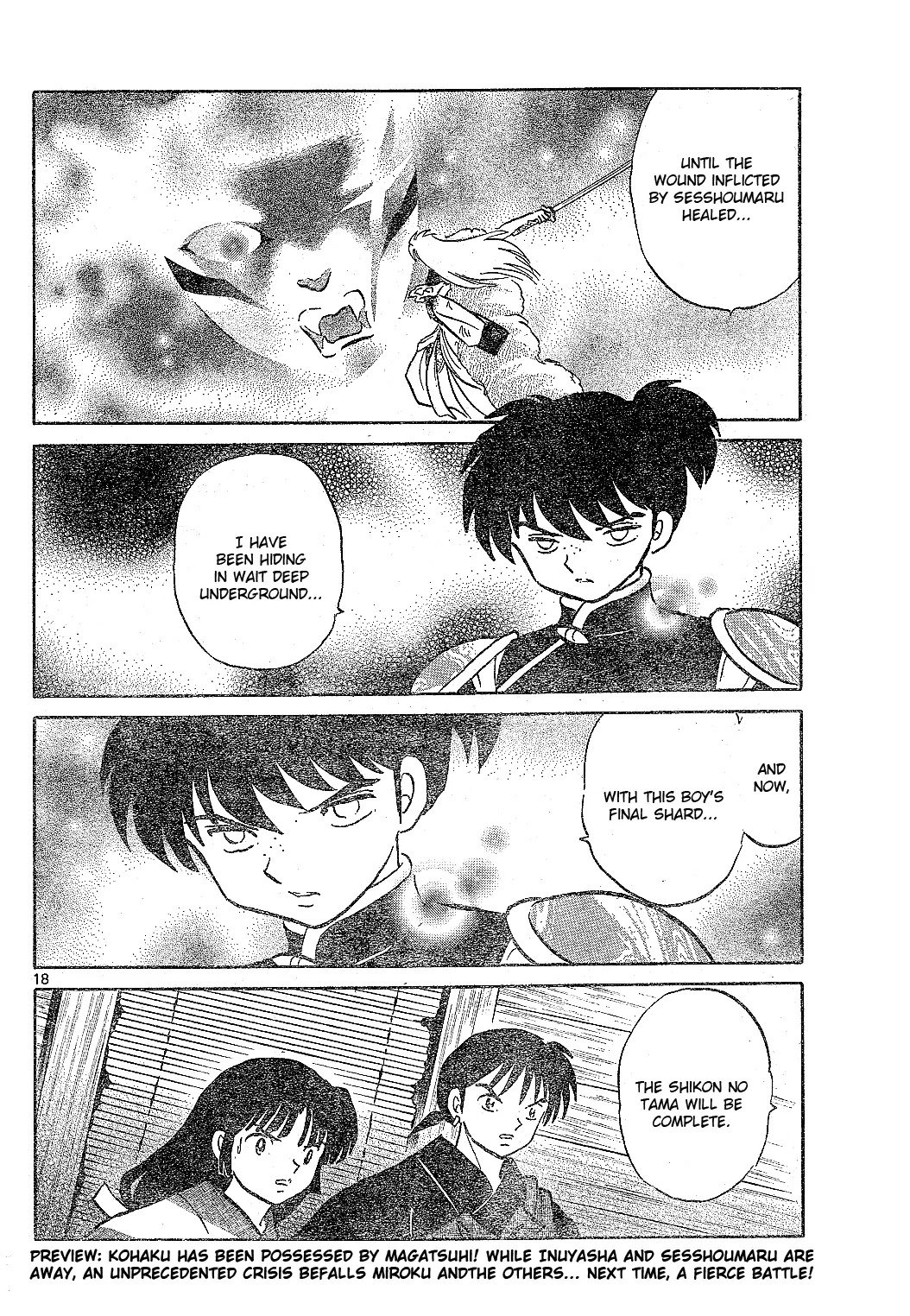 InuYasha Chapter 521 page 19 - Chapter 521: Shadow