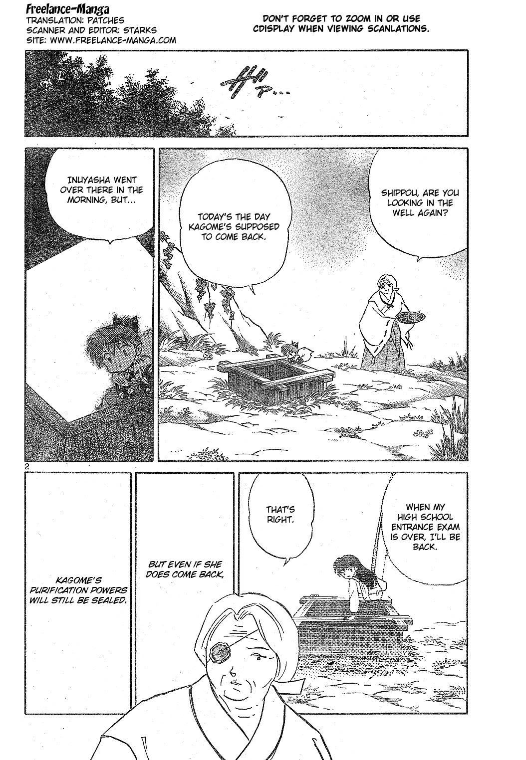 InuYasha Chapter 521 page 3 - Chapter 521: Shadow