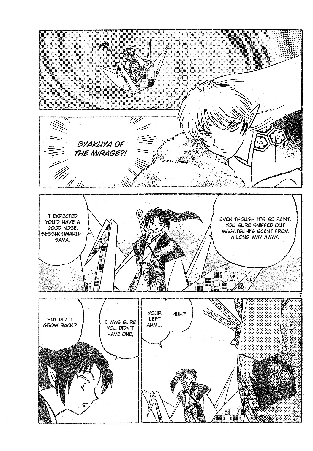 InuYasha Chapter 521 page 8 - Chapter 521: Shadow