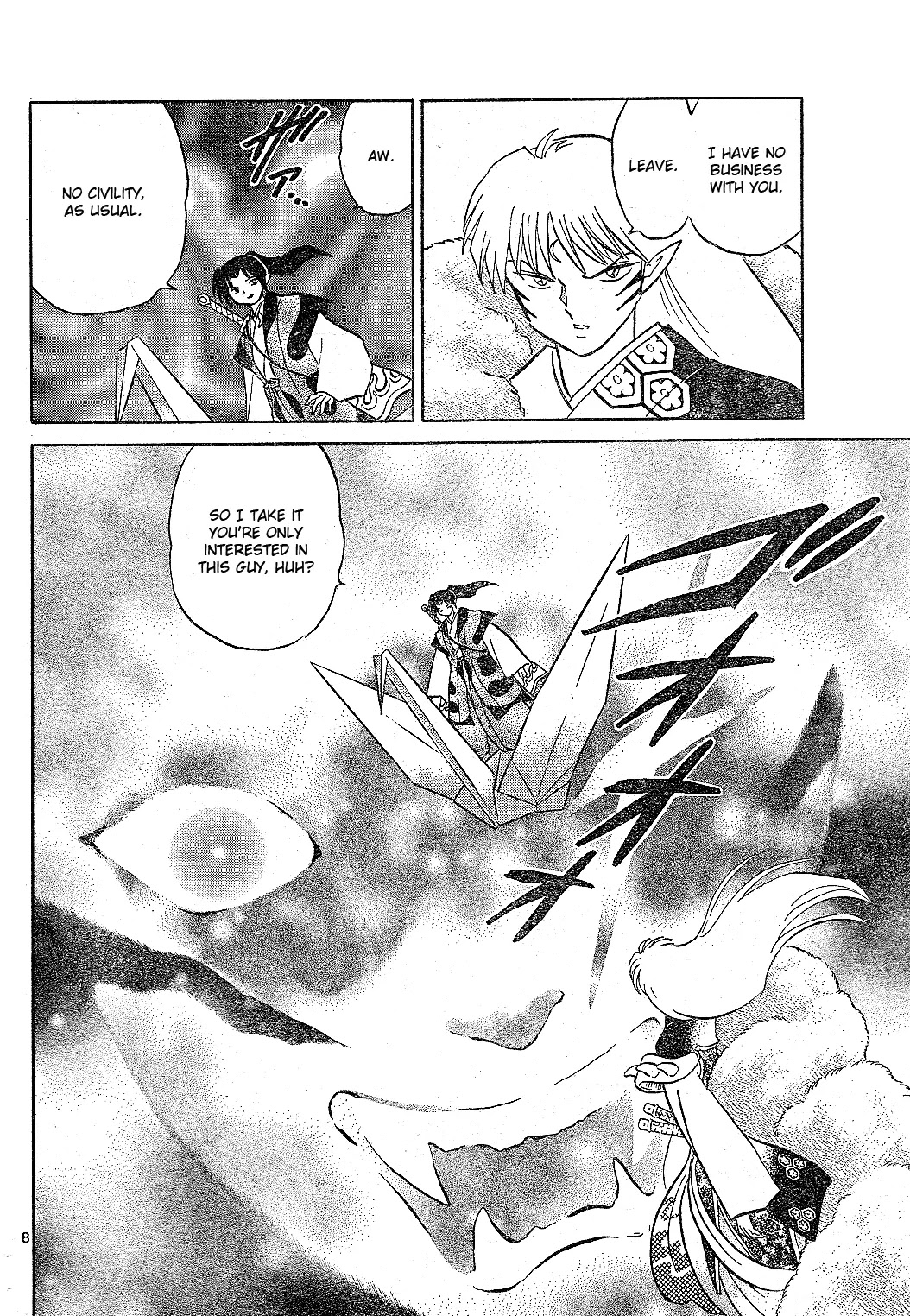 InuYasha Chapter 521 page 9 - Chapter 521: Shadow