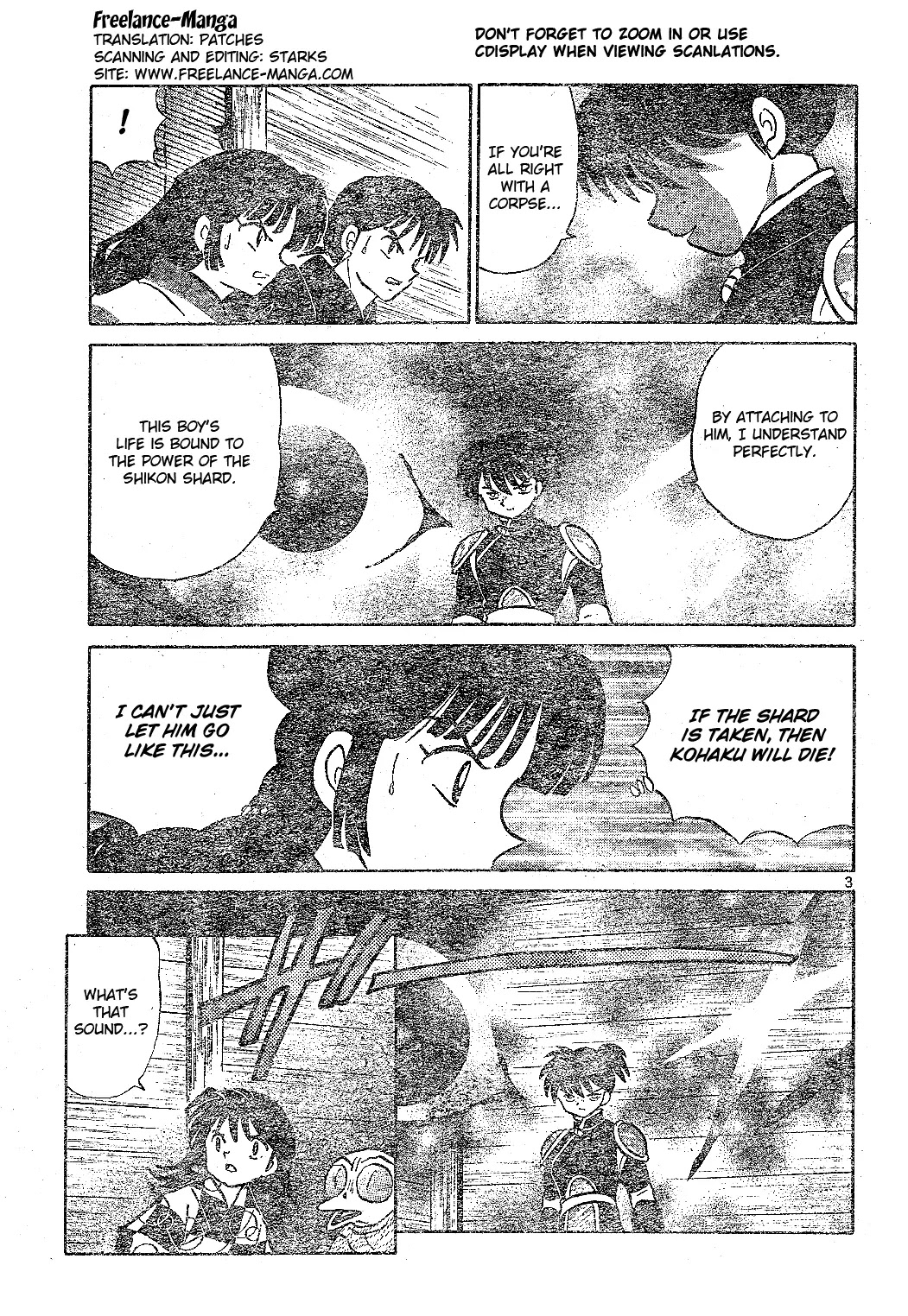 InuYasha Chapter 522 page 4 - Chapter 522: Possession